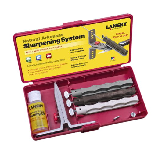 Точило для ножів Lansky Natural Arkansas Knife Sharpening System, LKNAT 